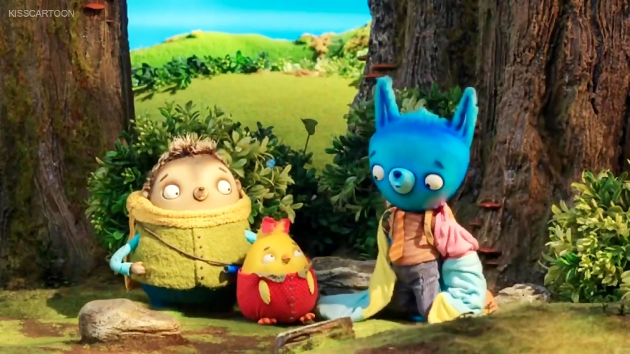 انیمیشن جزیره برگ ریزان - فصل 1 قسمت 10 - Figs Speedy Sled Parachute Play